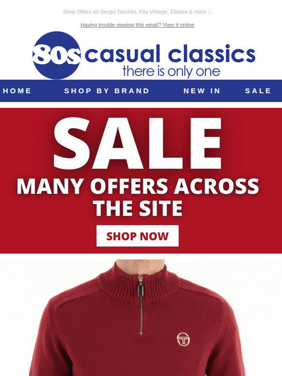 Big Savings on Brands at 80sCC 🛍️