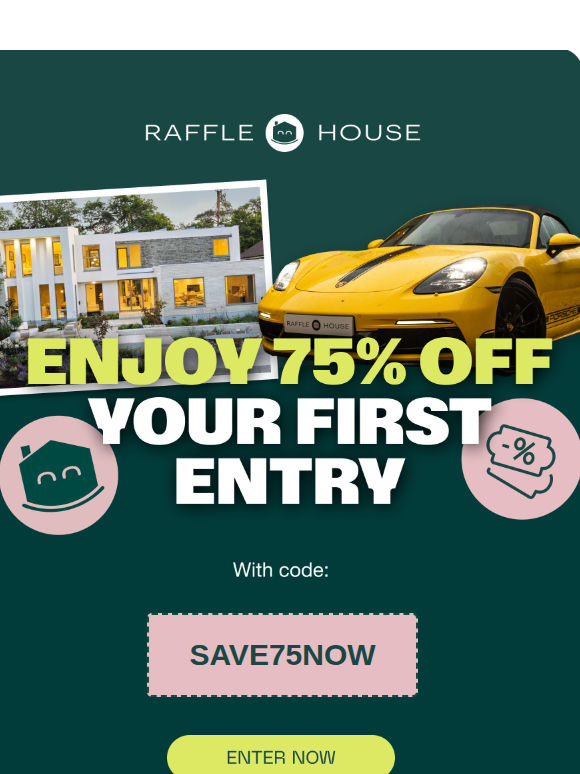 New Year Offer! Get 75% Off Your First Entry!