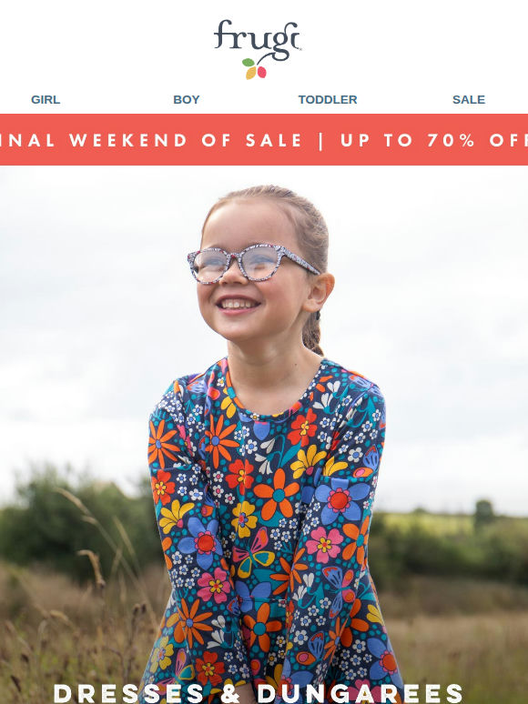 FINAL WEEKEND - Up to 70% off