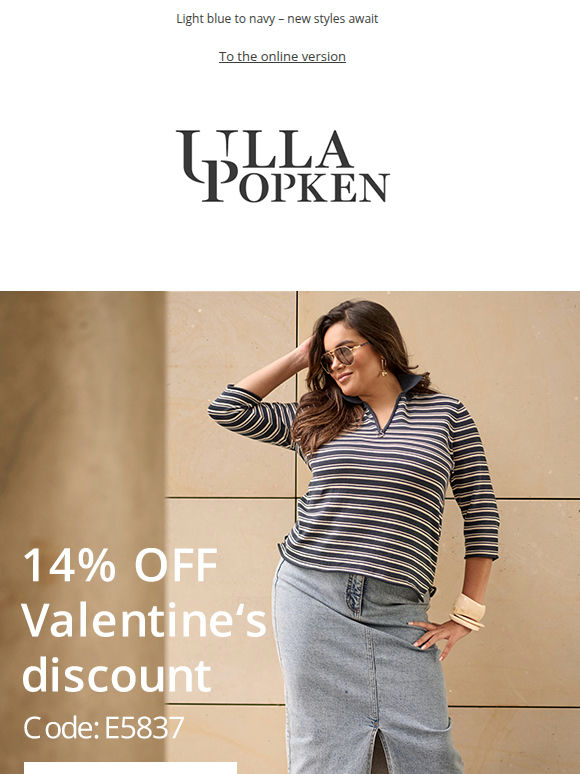 Save 14% off & fall in love with your new look✨