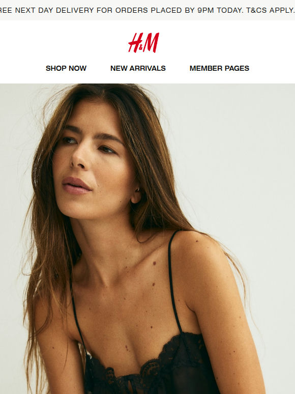 Enjoy free Next Day Delivery today