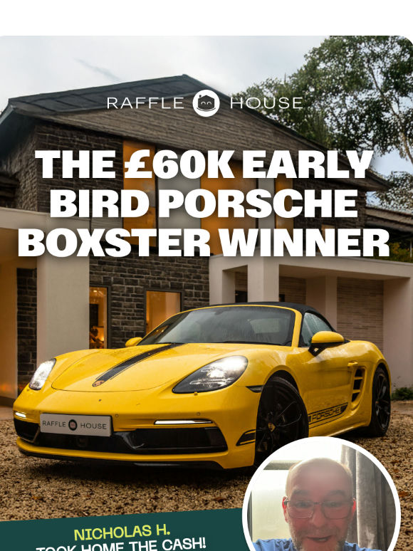 Meet the Porsche Boxster Early Bird winner