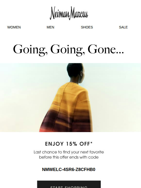 Last chance: Your 15% offer expires soon!​