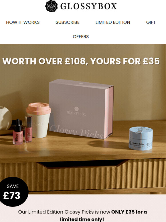 QUICK! Glossy Picks (Worth over £108)