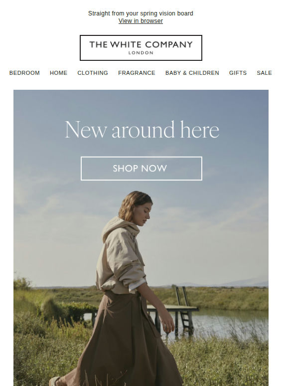 New arrivals ready for a refresh