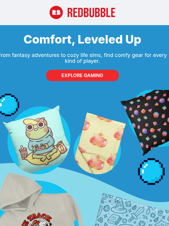 Cozy Mode: Cute Gaming Merch Made For You