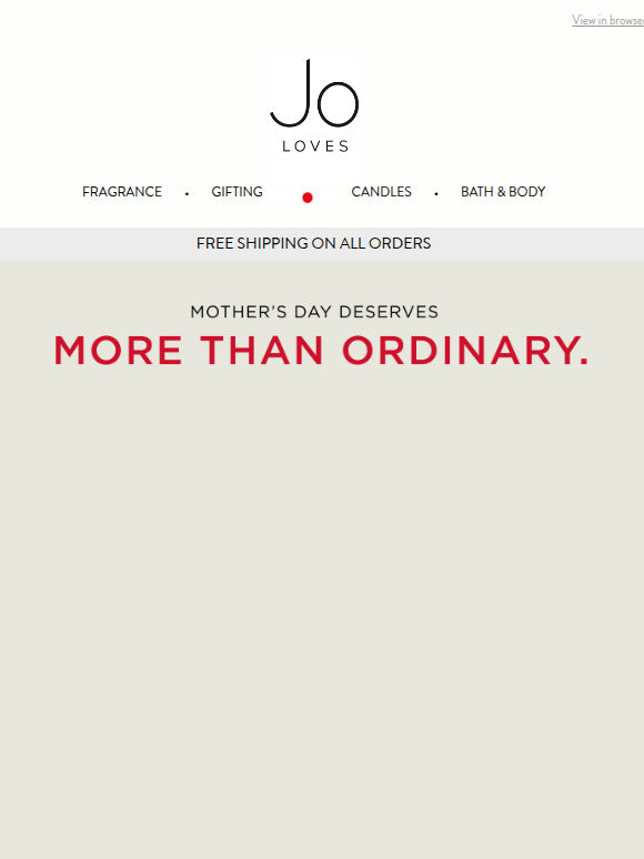 Last call for Mother’s Day gifting