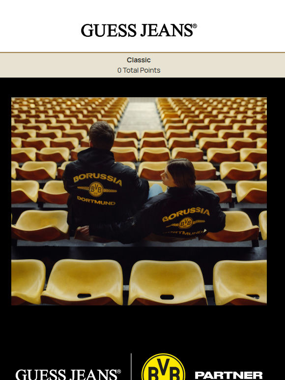 GUESS JEANS X BVB is coming