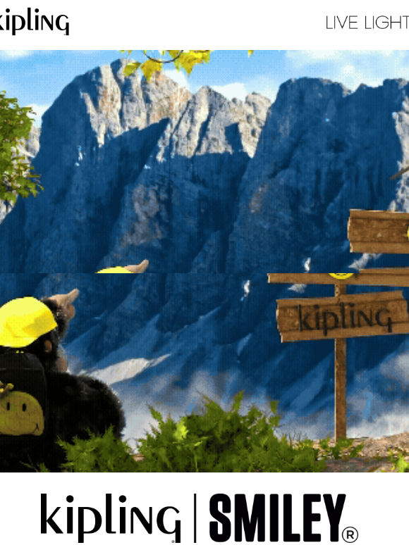 The new Kipling | Smiley® collab is here 😃