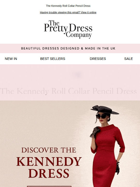 Discover the Kennedy Dress, our most iconic design ⭐️