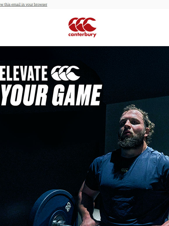 New In | Elevate your game.