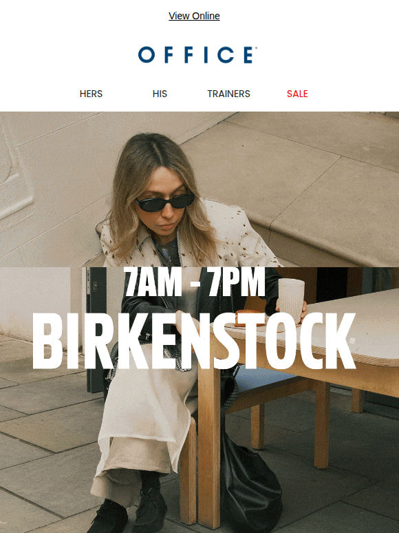 BIRKENSTOCK, all day long