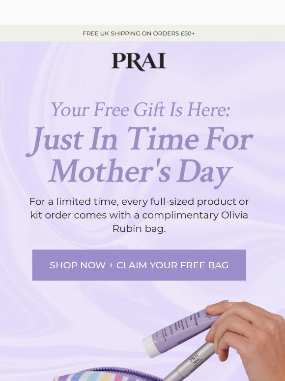 A free gift from us; just in time for Mother's Day 💜