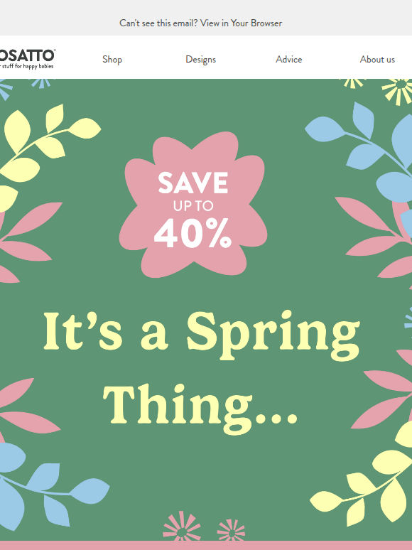 Seen Our Spring Thing? 🌺