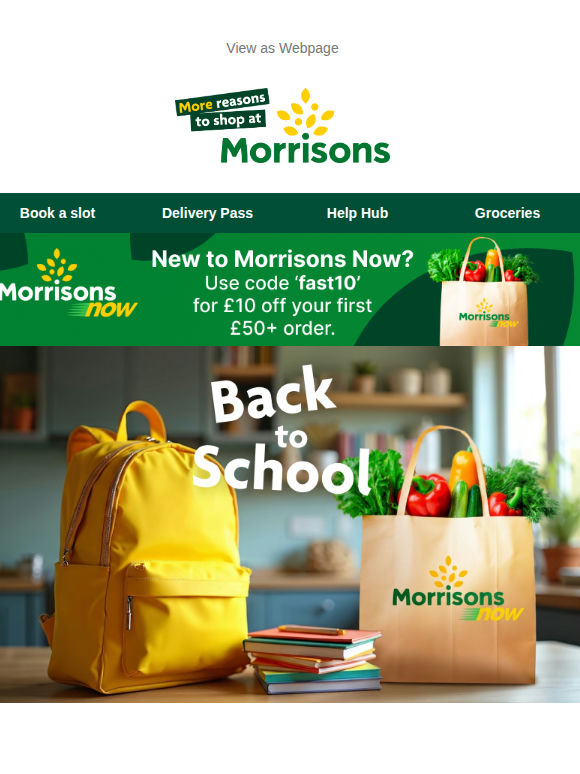 Back to School essentials delivered in 60 minutes ✏️ (plus get £10 off!)