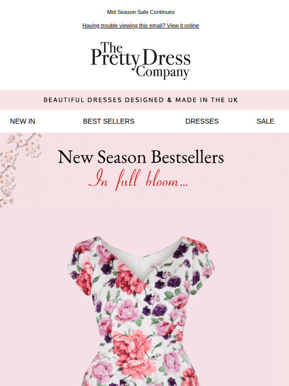 New Season Bestsellers, in Full Bloom