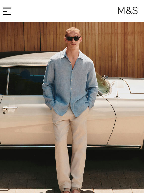 Linen = the ultimate spring essential