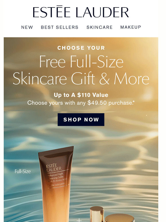 It’s Here ✨ Free Full-Size Skincare Gift & More, with your purchase.