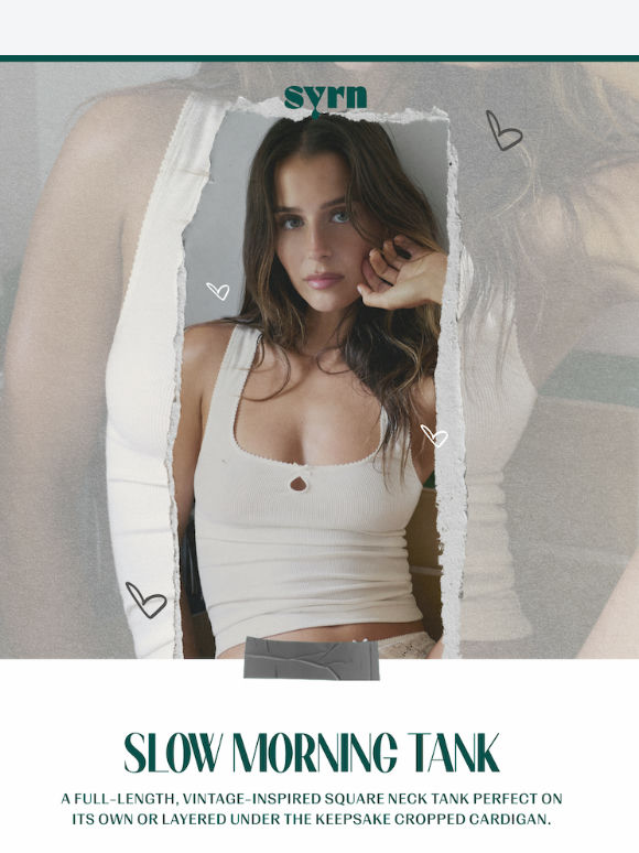 MEET YOUR NEW FAVORITE TANK
