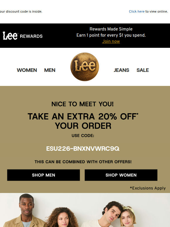 Don't forget: 20% off