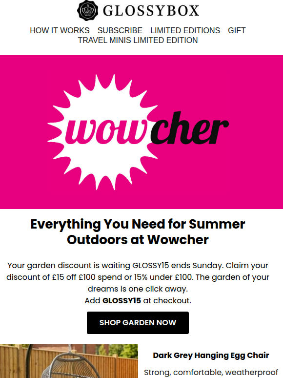 Your garden deal is waiting + 15% off ends Sunday