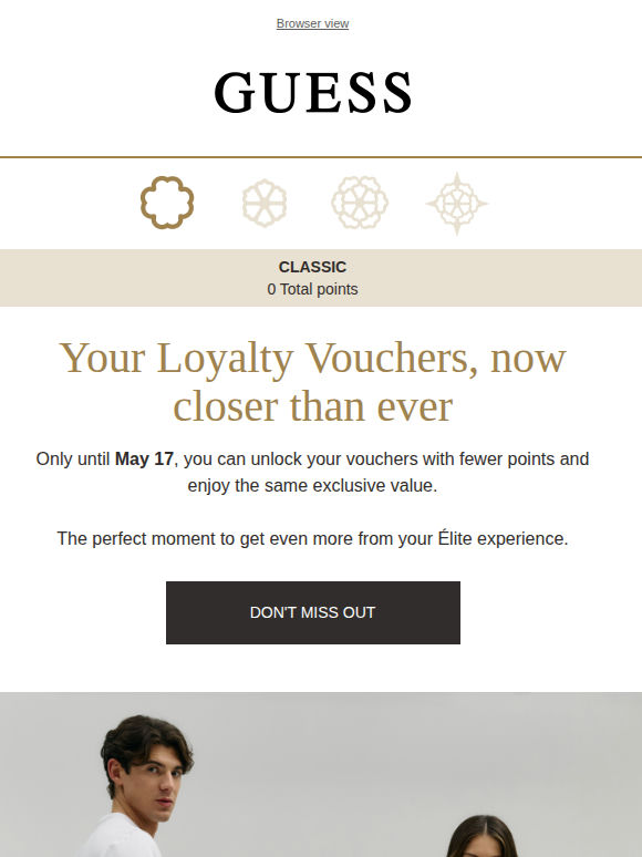 Unlock your Loyalty Vouchers with fewer points!