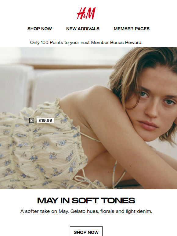 May in soft tones