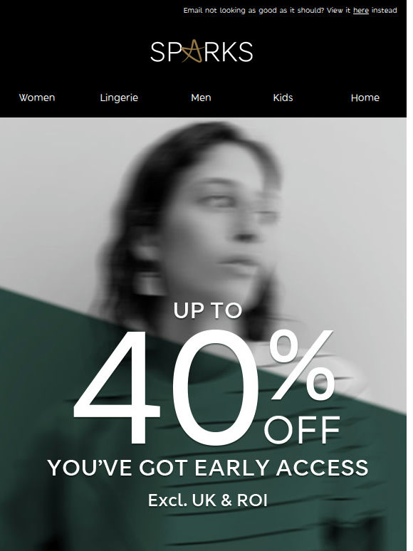 ⚡UP TO 40% OFF: your early access starts now ⚡