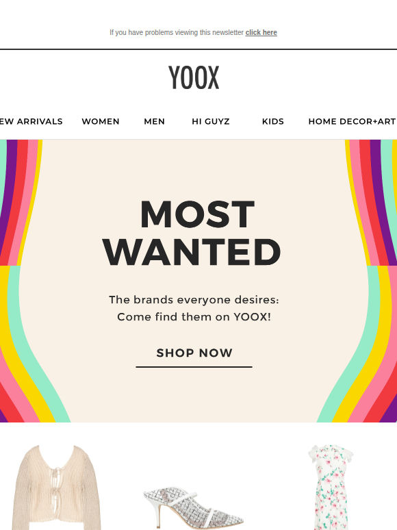 The most wanted brands on YOOX