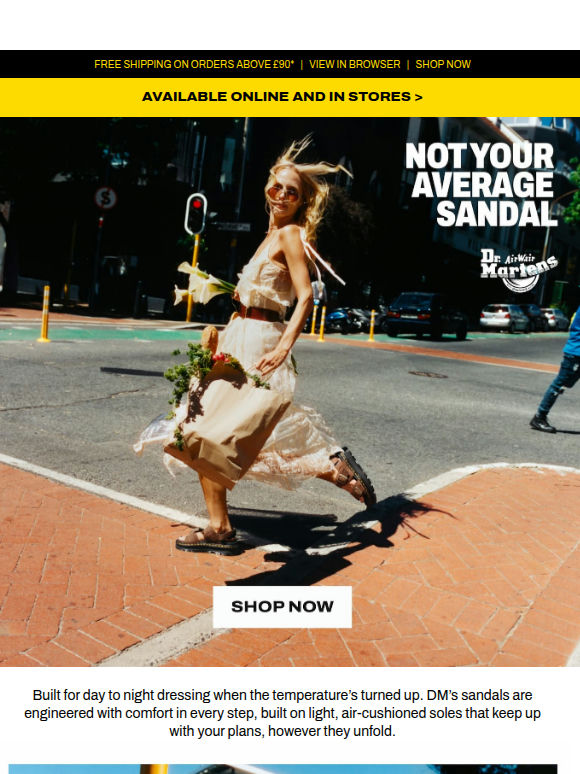 Sandals that won’t slow you down
