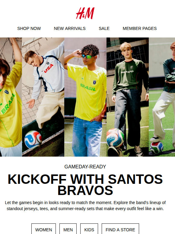 Game on: SANTOS BRAVOS kicks us off