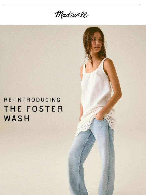 Our best-selling denim wash is back