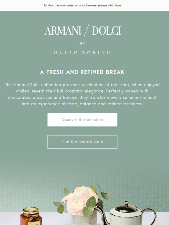 Discover the pleasure of a refined summer break