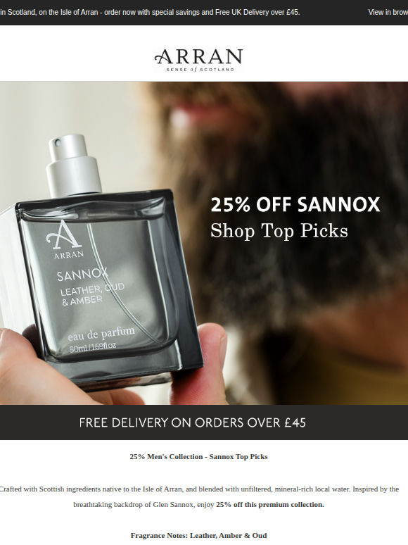 Scottish Premium Fragrance, Made With Pride