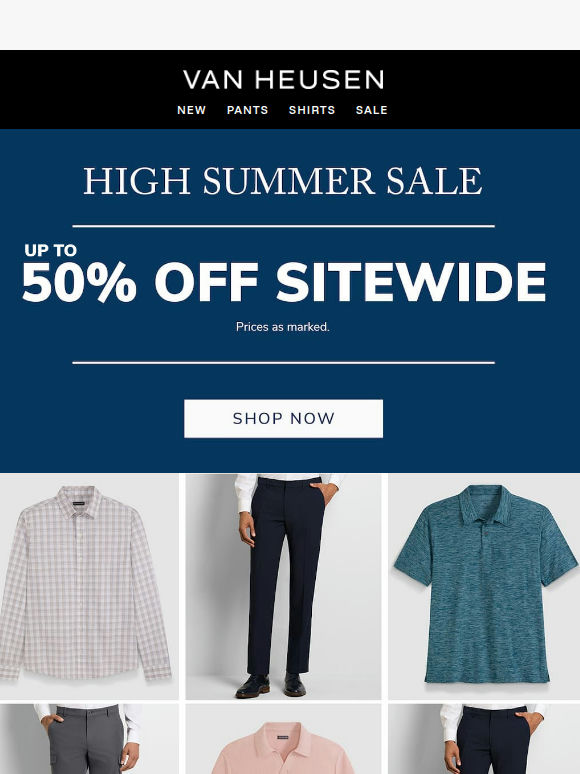 This Weekend 🔥 Up to 50% Off Sitewide