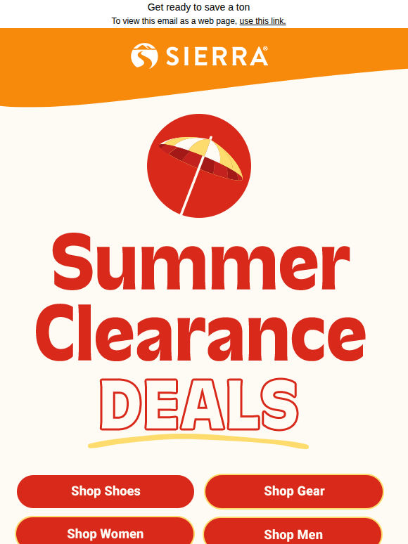 BIG Summer Clearance is here​