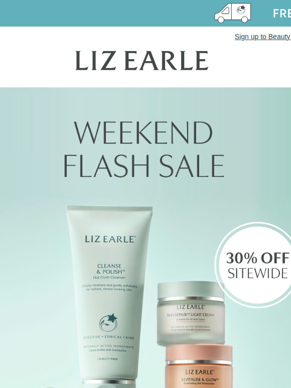 Flash Sale 🔥 Save 30% This Weekend