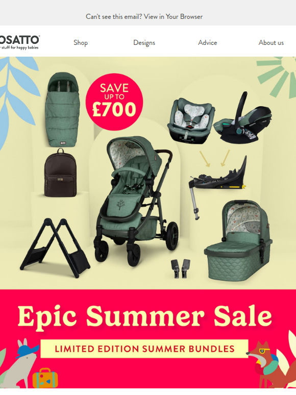 Epic summer. Epic Sale.