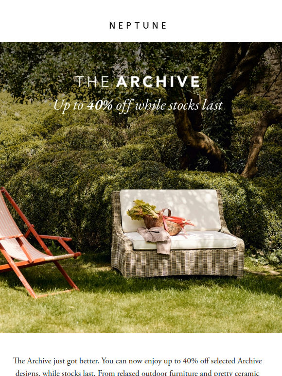Shop The Archive | While stocks last