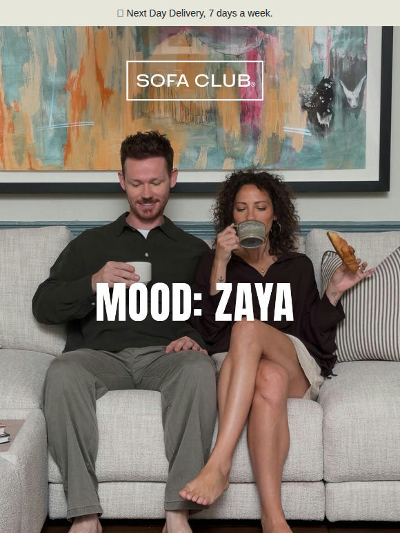 Meet Zaya: Big Comfort Energy ⚡