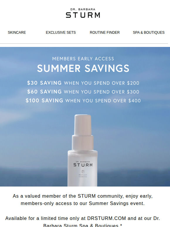 Exclusive Early Access: Summer Savings 🚤