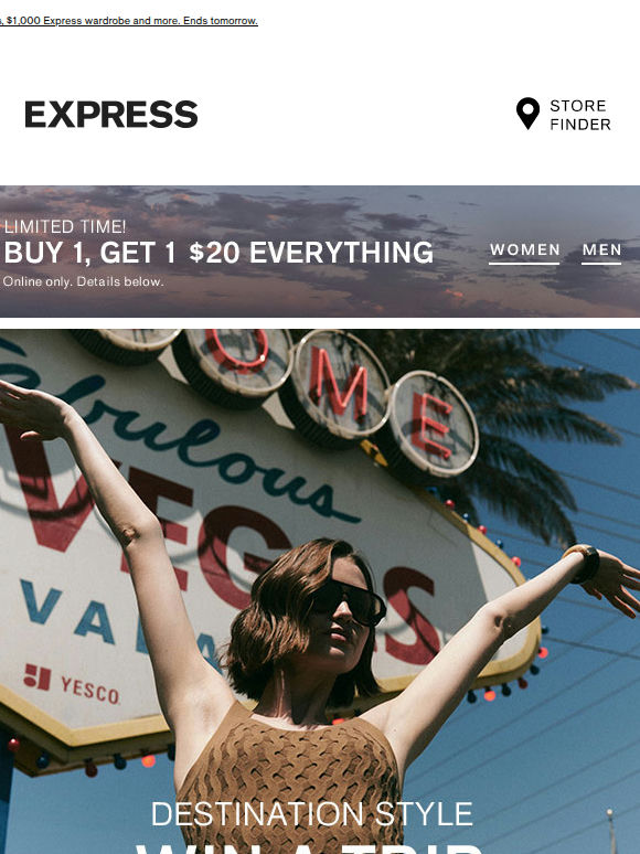 Last chance! Enter to a win a trip to VEGAS ✈️