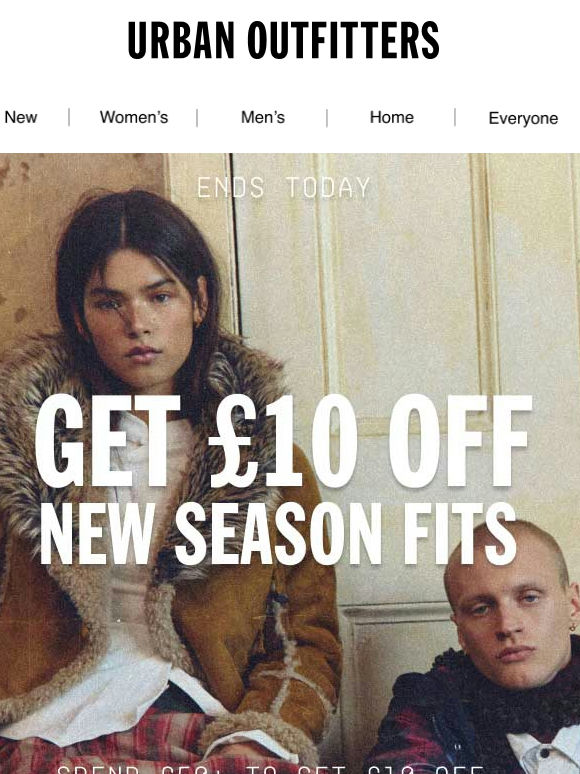 GET £10 OFF SALE TOO!