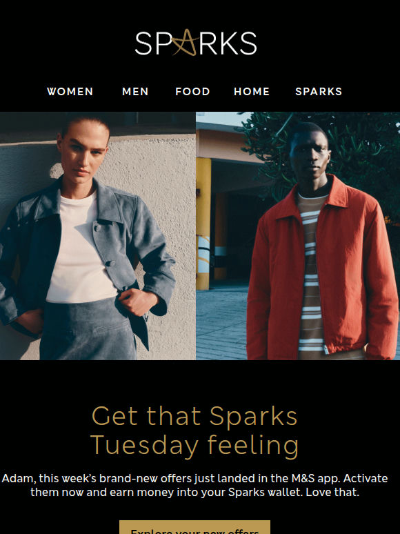 You’ve got new Sparks offers 🚨