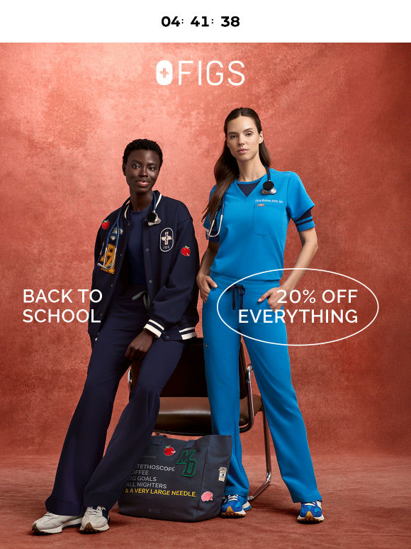Last Call: 20% OFF Everything for Back to School