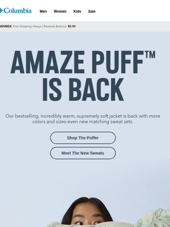 Our bestselling Amaze Puff is back.
