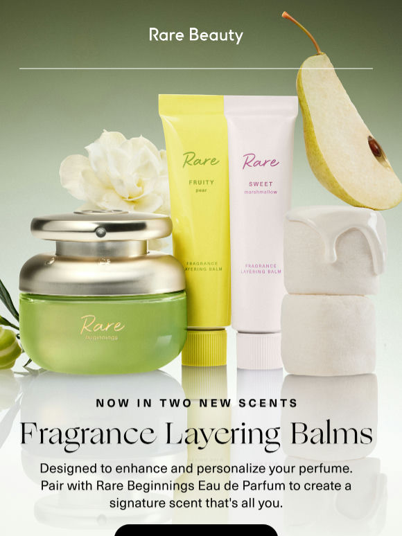A new way to wear fragrance…