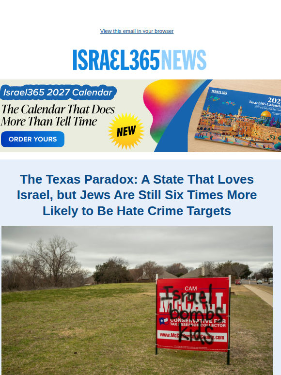 The Valley Where Redemption Looks Like Nothing and Today's Top Stories