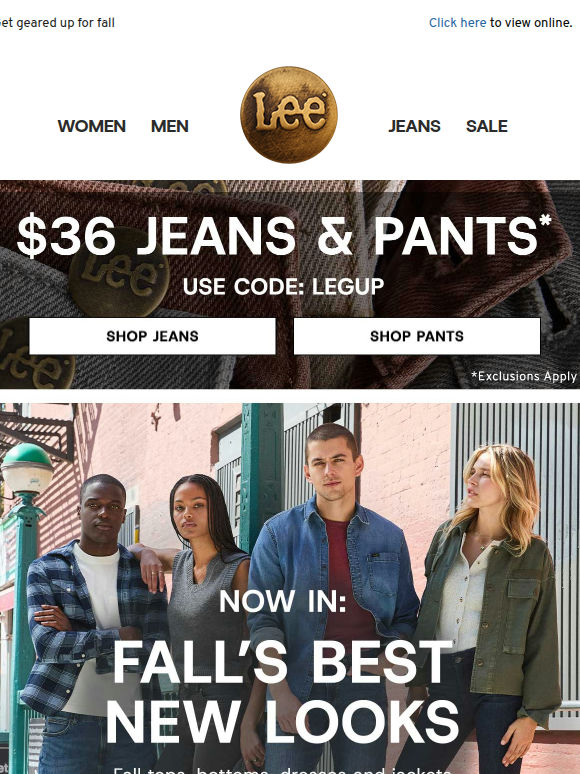 $36 jeans and pants