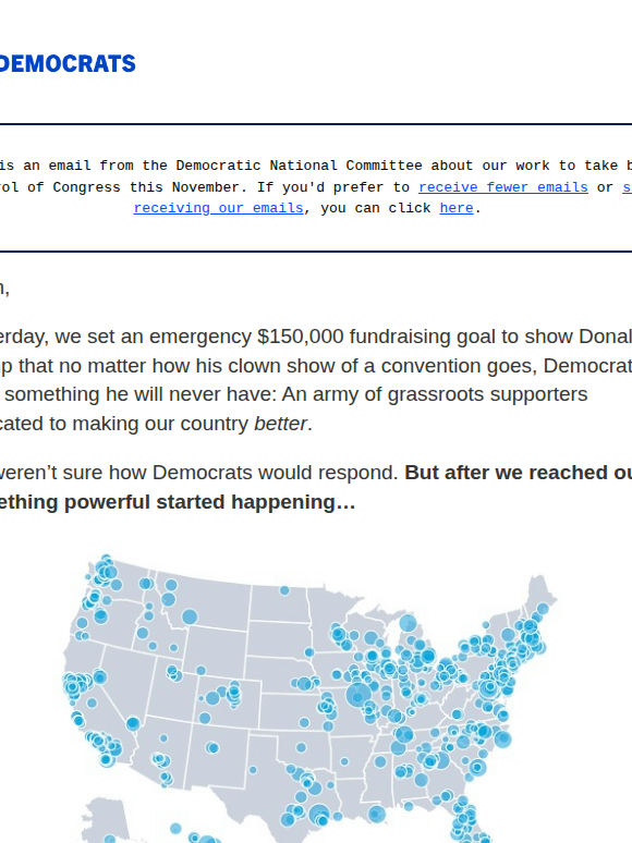 Something powerful is happening